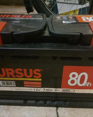 Batteria per auto URSUS 80 Ah 12V 740A