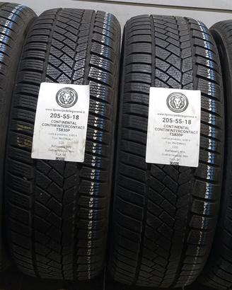 4 GOMME 205 55 18 CONTINENTAL A63819
