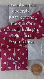 Cuscino termico ai semi di miglio, Tanto BENESSERE