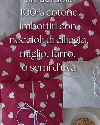 Cuscino termico ai semi di miglio, Tanto BENESSERE