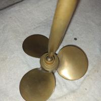 PORTAPENNA ELICA IN OTTONE