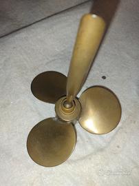 PORTAPENNA ELICA IN OTTONE