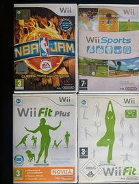 Lotto giochi originali console Nintendo Wii