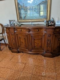 madia anni 80 in legno pregiato 