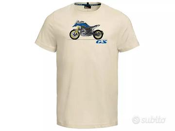 T-Shirt BMW GS uomo sabbia