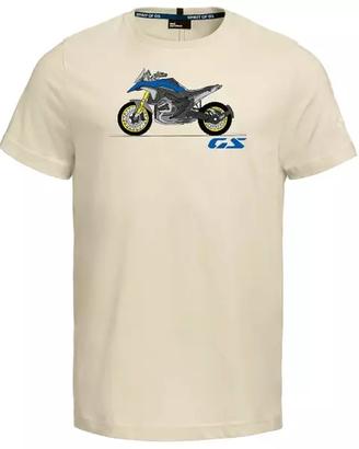 T-Shirt BMW GS uomo sabbia