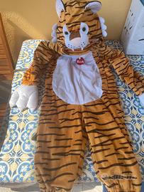 Vestito costume carnevale da tigre bambino/a - Abbigliamento e
