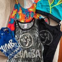 Canotte e reggiseno ZUMBA tg SX