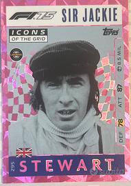 Icon Of The Grid SIR JACKIE STEWART Topps 2025