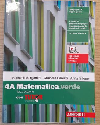 LIBRO MATEMATIA VERDE 4A + 4B