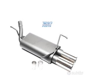SILENZIATORE DI SCARICO PER OPEL CORSA 09 2000-200