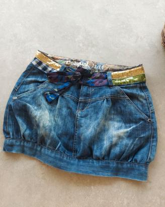 Minigonna desigual TG 42