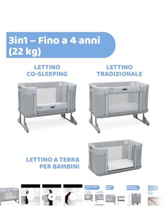 Lettino CHICCO NEXT2ME FOREVER