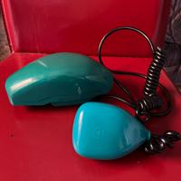 Telefono grillo raro azzurro siemens