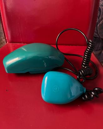 Telefono grillo raro azzurro siemens