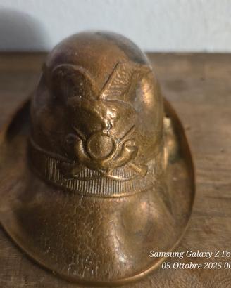 Cappello Alpini in Ottone 