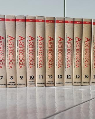 VHS viaggio nelle meraviglie dell'Archeologia