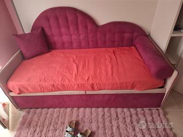 letto con letto estraibile 