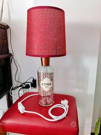 Lampada bottiglia Etna Sicilia Gin