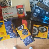8 coppie Altoparlanti auto varie marche - nuovi