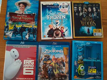 Disney Blu-ray e DVD US: Mary Poppins, Frozen US