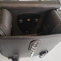 borsa laterale moto in cuoio moto Guzzi V7