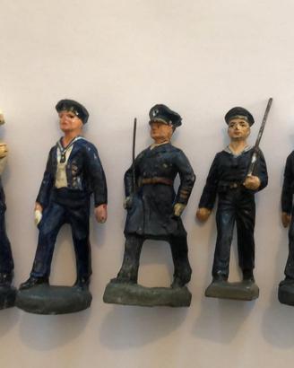 vecchi soldatini marinai in pasta