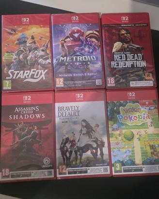 giochi Nintendo Switch 2 e memoria 