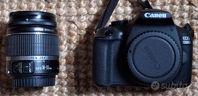 Canon EOS 1300D con Zoom 18-55 e borsa