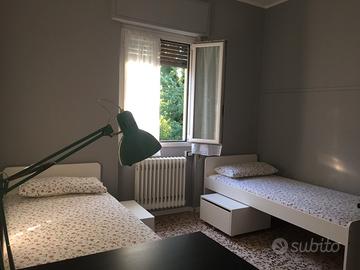 Posti letto in doppia in appartamento per studenti