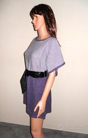 Abito in Maglia Lana Cashmere con Cintura Tg. M/L