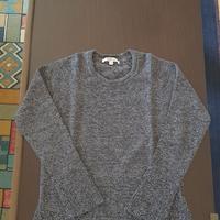 Maglioncino  grigio e blu