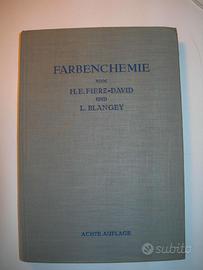 Libro sulla chimica dei coloranti in tedesco 1952
