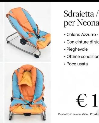 Sdraietta bambini Foppapedretti 