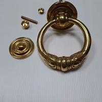 BATTENTE x PORTONE ottone lucido mm 100