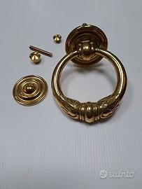 BATTENTE x PORTONE ottone lucido mm 100