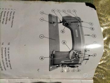 Macchina per cucire Necchi 539