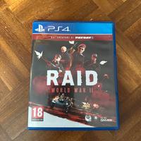 Raid videogame per PlayStation 4