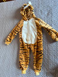 Costume carnevale da tigre 4 anni
