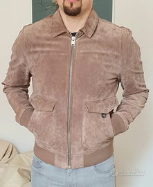 Mango - Giacca in pelle scamosciata