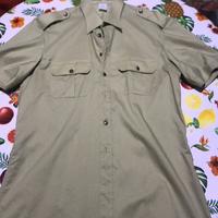 Camicia estiva verde militare taglia 46 L