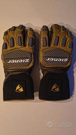 Caldissimi guanti da sci in pelle mis. 9,5