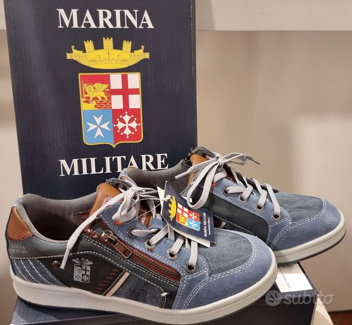 Scarpe bianche 2024 marina militare