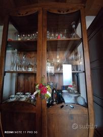 Vetrina in legno 