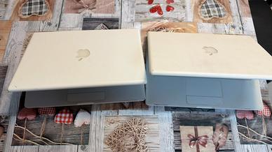 Lotto  2x macbook bianchi apple da testare