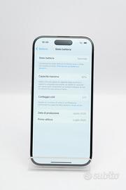 iphone 16 biaco 128gb batteria 97% come nuovo