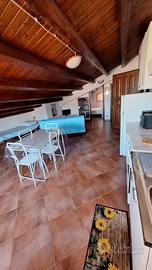 Mansarda arredata a milazzo