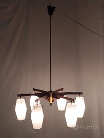 lampadario stilnovo anni 60 