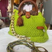 Borsa fatta al uncinetto