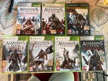 Collezione Assassin Creed + Gta5  XBOX 360